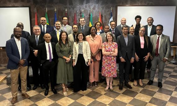 Reunião dos pontos de contacto da Rede da CPLP na cidade da Praia, Cabo Verde